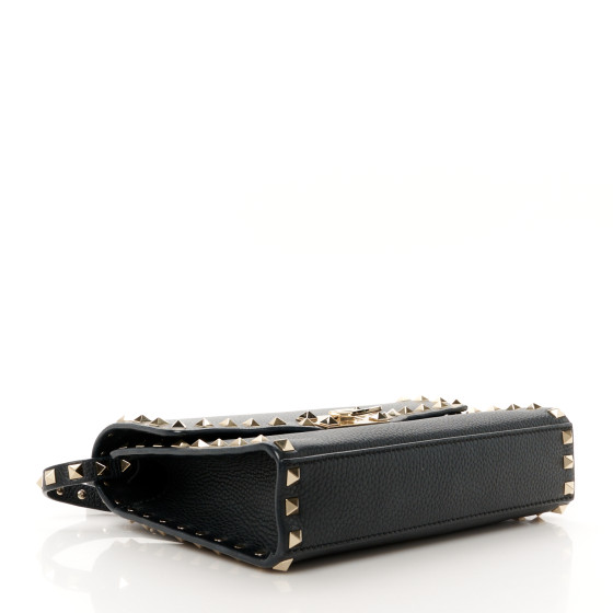 VALENTINO ハンドバッグ VALENTINO GARAVANI Pebbled Calfskin Tribal Small Guitar