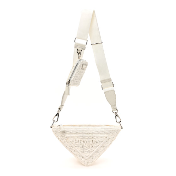 PRADA 'Bandoliera' crochet shoulder bag ショルダーバッグ PRADA 'Bandoliera' crochet shoulder bag ショルダーバッグ