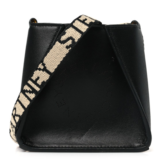 STELLA MCCARTNEY Eco Alter Nappa Perforated Logo Micro