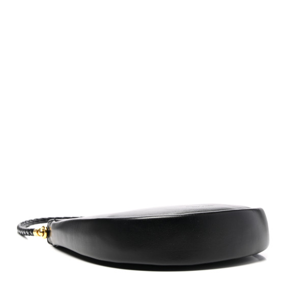 ショルダーバッグ・ポシェット BOTTEGA VENETA BLACK LEATHER HULA HOOP SHOULDER BAG Bottega Veneta - Intrecciato Concert Black Leather Pouch