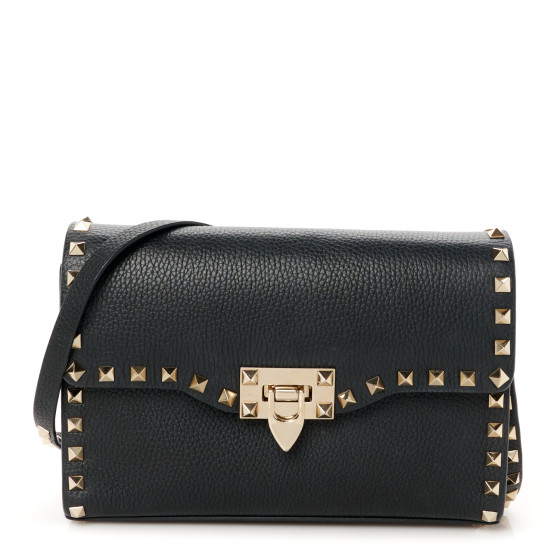 Valentino Garavani Rockstud Cross Body Bag | Black | FARFETCH