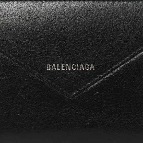 小物 BALENCIAGA PAPIER COMPACT WALLET BLACK BALENCIAGA PAPIER COMPACT WALLET BLACK