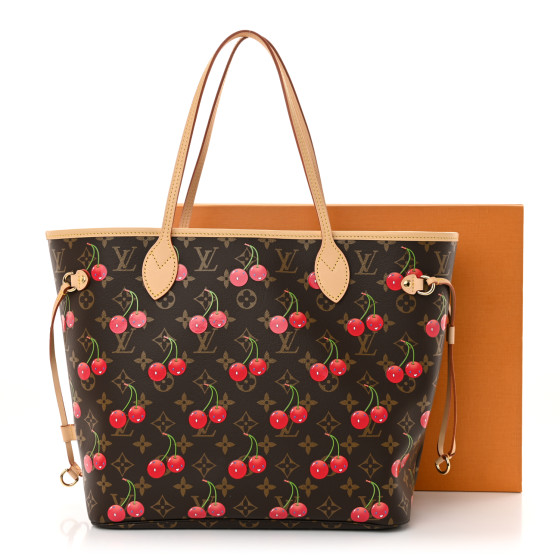 LOUIS VUITTON LV X TM Monogram Cerises Neverfull MM 1660740