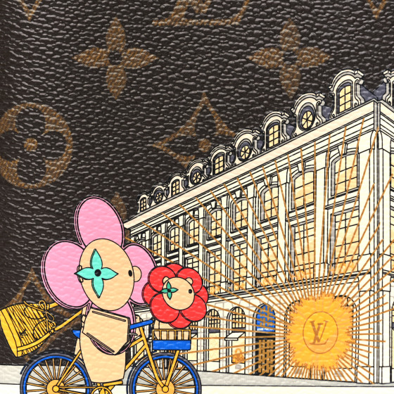 LOUIS VUITTON Monogram 2022 Christmas Animation Paris