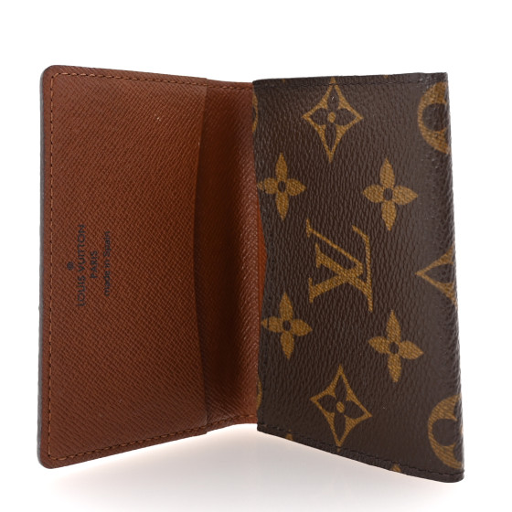 ヴィンテージ　LOUIS VUITTON マネークリップ LOUIS VUITTON Monogram Business Card Holder 1663843