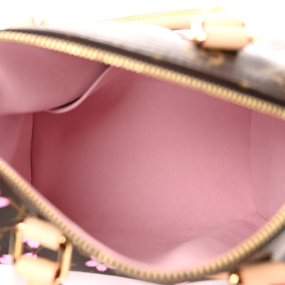 LOUIS VUITTON LV X TM Monogram Cherry Blossom Speedy