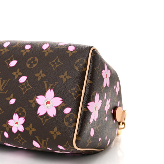 Louis Vuitton Yayoi Kusama Speedy Bandouliere 25 M46433– TC