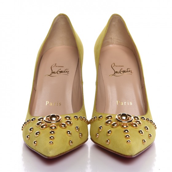 Christian Louboutin DOOR KNOCK パンプス 25cm Christian Louboutin Door Knock Studded Heels - size 36