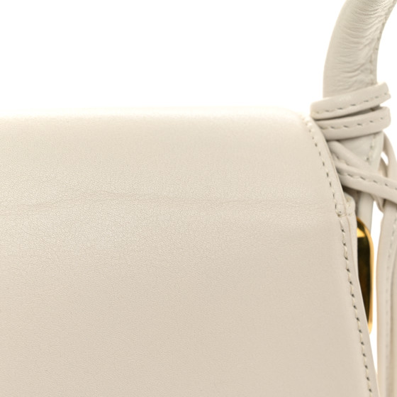 BOTTEGA VENETA Calfskin Small Desiree Crossbody Bag Chalk
