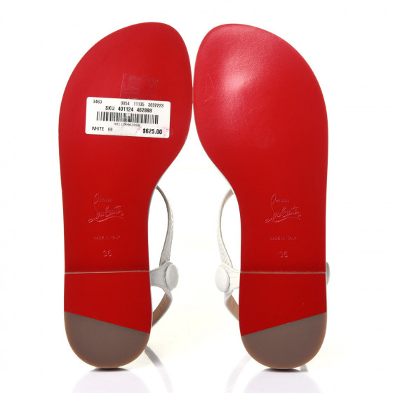 CHRISTIAN LOUBOUTIN Calfskin Jurassic Nappa Planet Ball Flat