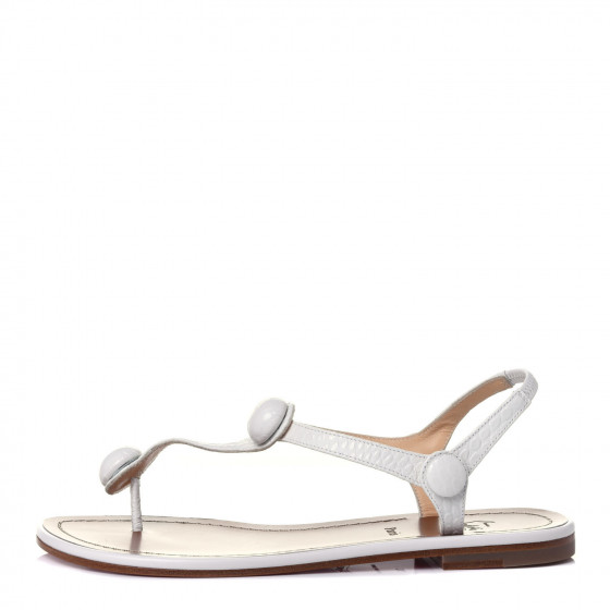 CHRISTIAN LOUBOUTIN Calfskin Jurassic Nappa Planet Ball Flat