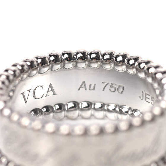 Van Cleef & Arpels Lucky Alhambra Between The Finger Ring in