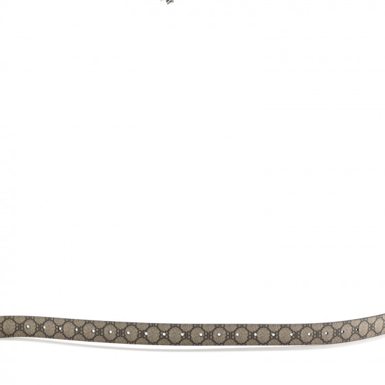 GUCCI X BALENCIAGA BB Supreme Monogram Belt 85 34 Beige