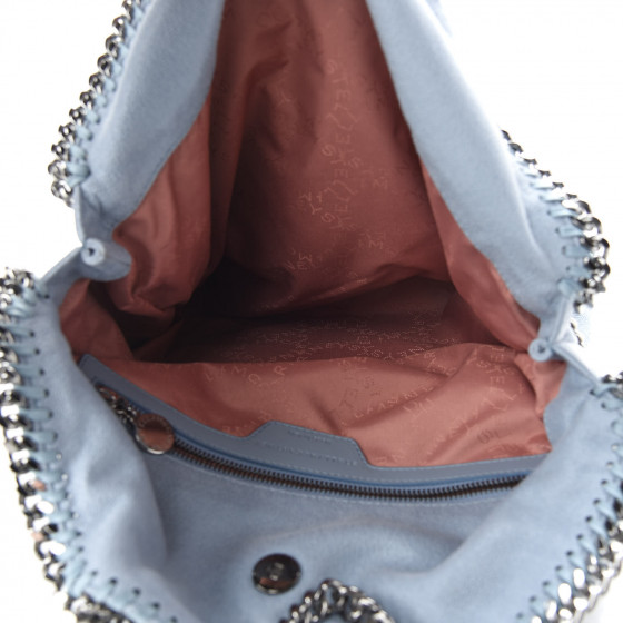 STELLA MCCARTNEY Shaggy Deer Falabella Fold Over Tote Light