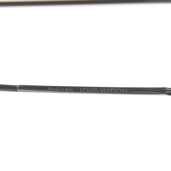 アクセサリー C14 LOUIS VUITTON Metal Monogram Clockwise Sunglasses Z1340E