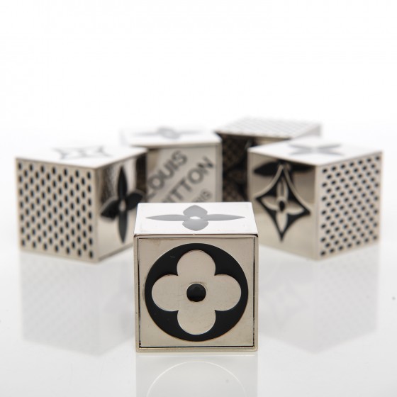 LOUIS VUITTON Metal Magnetic Cube Game VIP Puzzle 197045