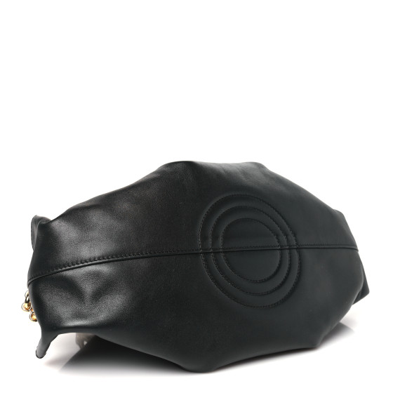 【VIPセール】ロエベ 数量限定 PASEO SMALL CHAIN バッグ LOEWE Shiny Nappa Calfskin Small Paseo Bag With Chain Black