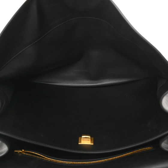 BALENCIAGA Smooth Calfskin Large Rodeo Top Handle Handbag