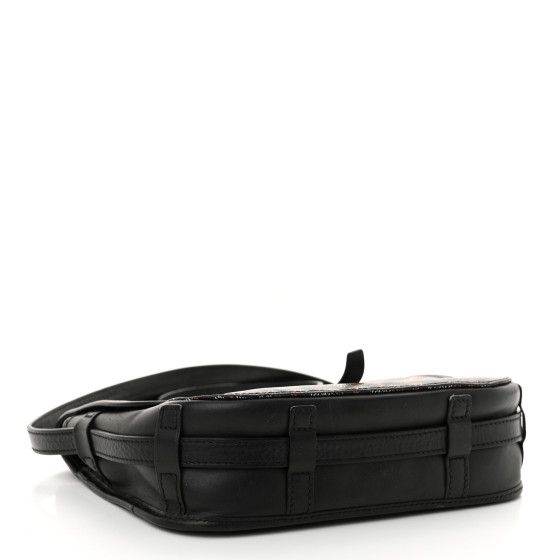 GOYARD Goyardine Belvedere II PM Messenger Bag Black 1613093