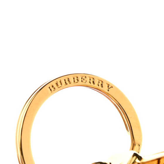 BURBERRY Sequin Thomas Teddy Bear Keychain Charm Red 1119110