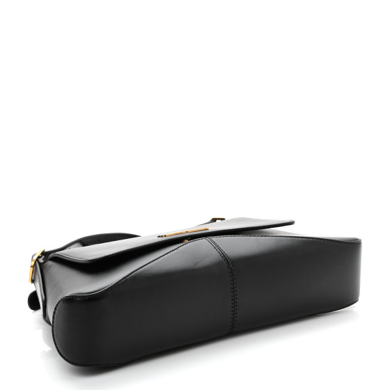 BALENCIAGA Box Calfskin Medium XX Flap Bag Black 1121904