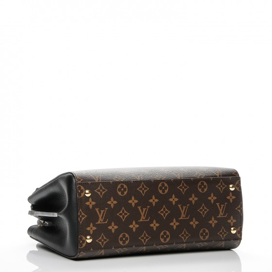 【美品】LOUIS VUITTON FLORINE MNG NOIR LOUIS VUITTON Florine Monogram Canvas Shoulder Bag Black