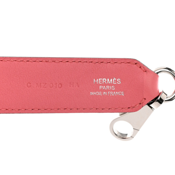 HERMES Swift Studded Carnaby Losange Shoulder Strap Rose D
