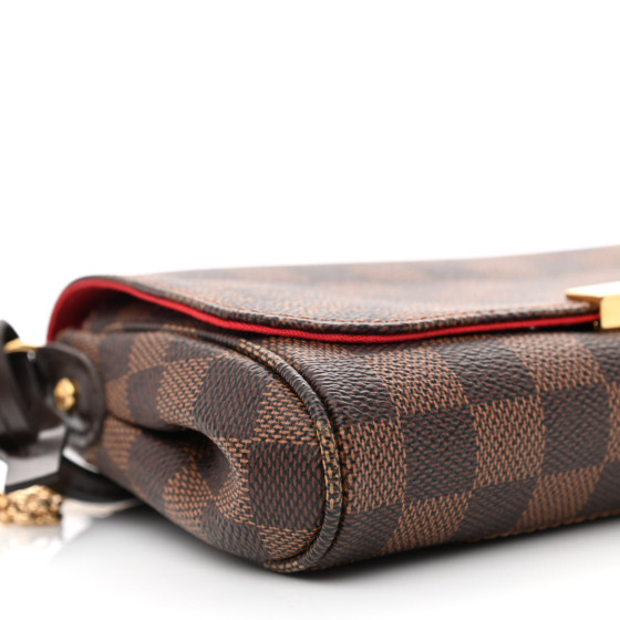 LOUIS VUITTON Damier Ebene Favorite PM 1206852 | FASHIONPHILE