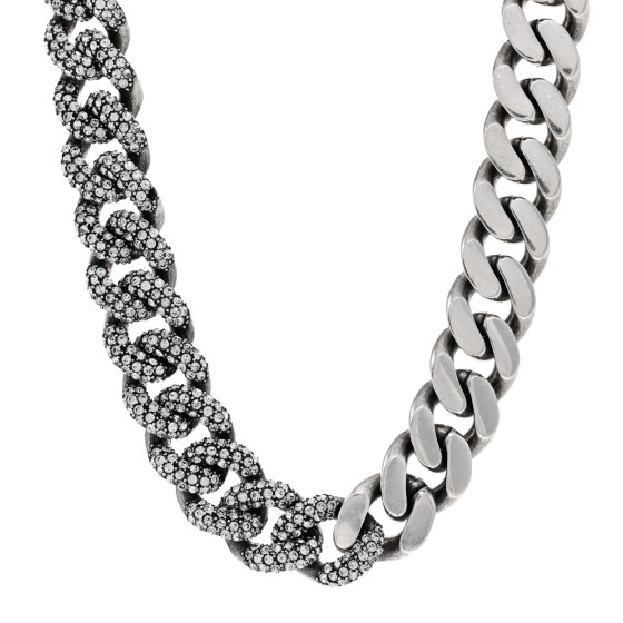 アクセサリー Jent Louis Silver Rock Chain Necklace Silver Rock Chain Necklace – Jent Louis