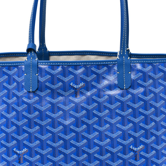 Goyard サンルイpm スカイブルー 極美品 ほぼ未使用に近い】GOYARD ゴヤール サンルイPM トート