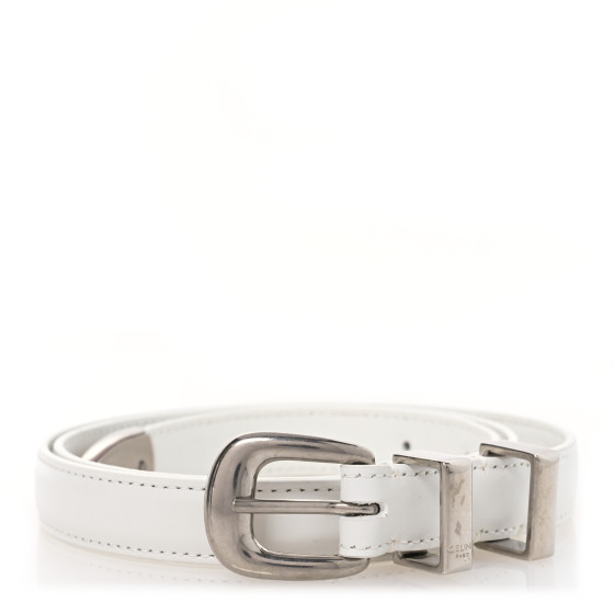 ベルト CELINE BC-12 BELT CELINE Triomphe Beversible Leather Belt Black Bordeaux