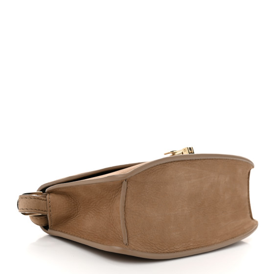 THE ROW Nubuck E/W Sofia Crossbody Tundra 1643196 | FASHIONPHILE