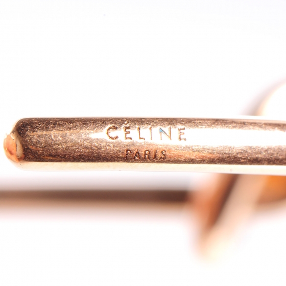 CELINE Knot Medium Bracelet Rose Gold 85839 | FASHIONPHILE