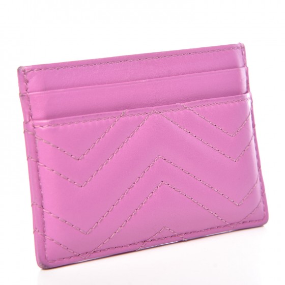 【関税＆送料込み】Gucci Gg Fabric Card Holder Gg Bifold Card Case Lilac | The Webster