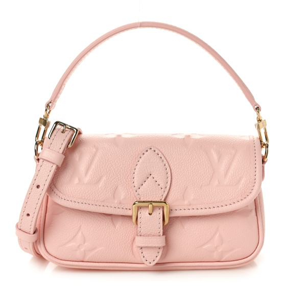 LOUIS VUITTON Empreinte Monogram Nano Diane Pink Opale