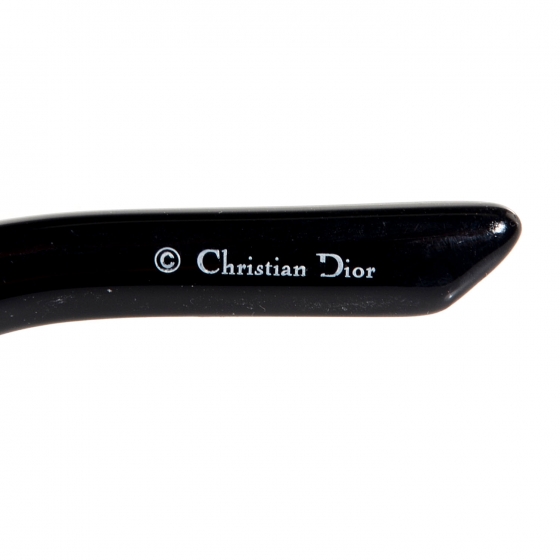 CHRISTIAN DIOR On The Rocks Sunglasses Black 86278
