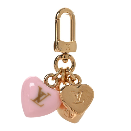 LOUIS VUITTON マイクロ チャーム　LV ハート　キーホルダー Micro Charms LV Heart Key Holder S00 - Women - Accessories