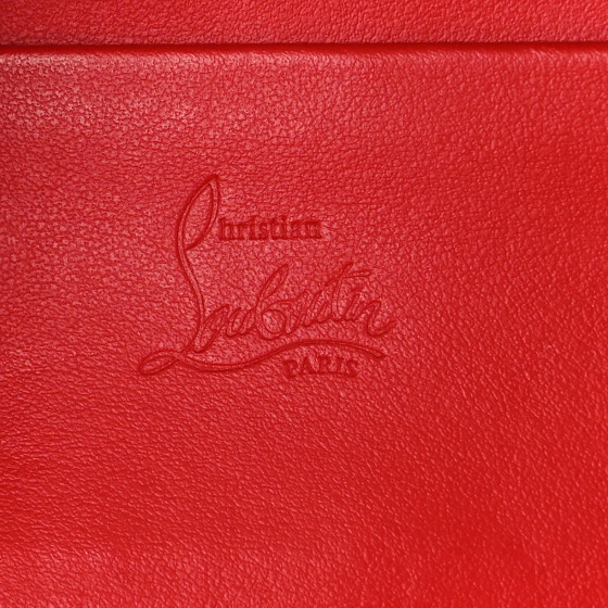CHRISTIAN LOUBOUTIN Logo Jacquard Zip N Flap Messenger Bag