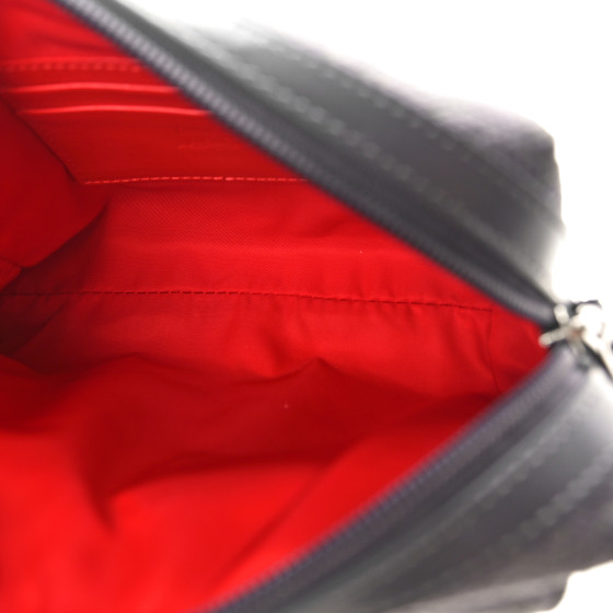 CHRISTIAN LOUBOUTIN Logo Jacquard Zip N Flap Messenger Bag