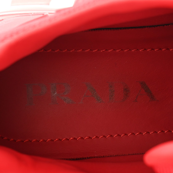 PRADA Rubber Knit Fabric Womens Cloudbust Thunder Sneakers