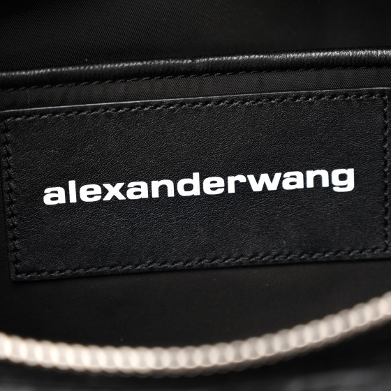 ALEXANDER WANG Lambskin Attica Crossbody Bag Black 1614095