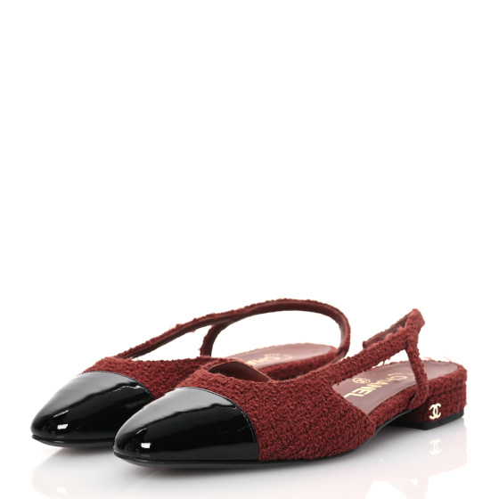 Her lip to - Tweed Slingback Flats [36]の通販 by riedia's