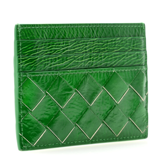 折りたたみ財布 BOTTEGA VENETA Intrecciato Card Holder Finecone Intrecciato leather cardholder | Bottega Veneta