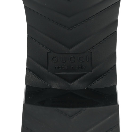 GUCCI Rubber Gucci Logo Womens Platform 20/60mm Slide