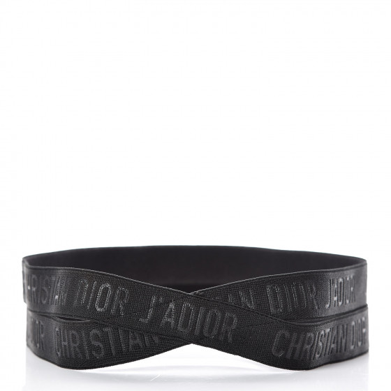 Christian Dior J'ADIOR ヘアバンド CHRISTIAN DIOR Polyester J'Adior Headband Black 394407