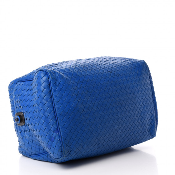 BOTTEGA VENETA Nappa Intrecciato Boston Signal Blue 929252