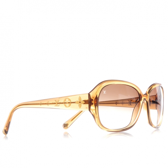 ☆美品☆LOUIS VUITTON LOUIS VUITTON Obsession GM Z0460W Sunglasses Glitter Honey