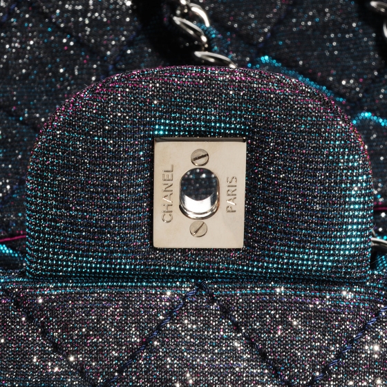 CHANEL PVC Transparent Filigree Vanity Top Handle Tote