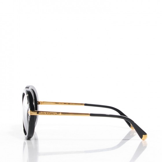 LOUIS VUITTON Anthea Sunglasses Z0429E Black 113046