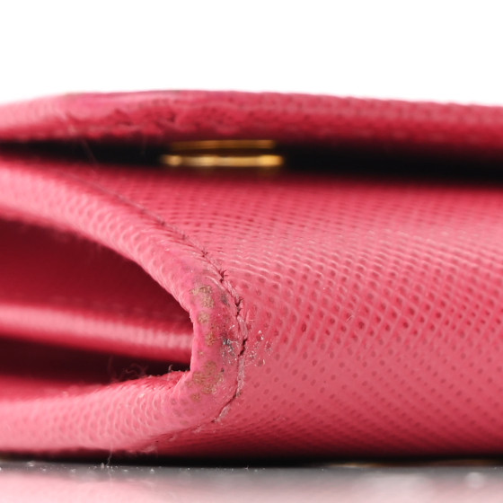 PRADA SAFFIANO キーケースPEONIA PRADA Saffiano Metal Zip Around Key Holder Peonia 1526676